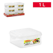 PLASTICFORTE CONTENITORE CLICK 1LT QUAD 