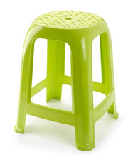 PLASTICFORTE SGABELLO VERDE-GIALLO