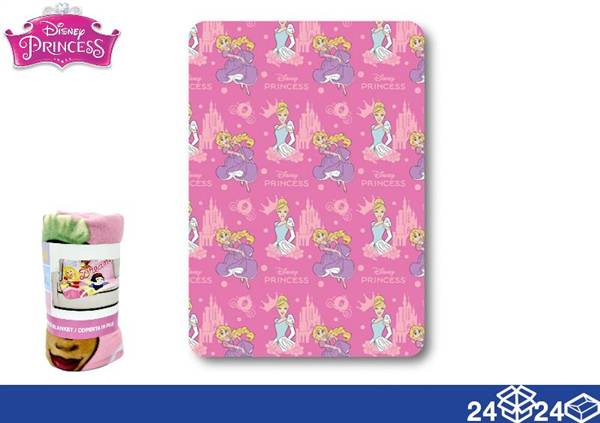 DISNEY COPERTA PILE 100X140 PRINCESS 