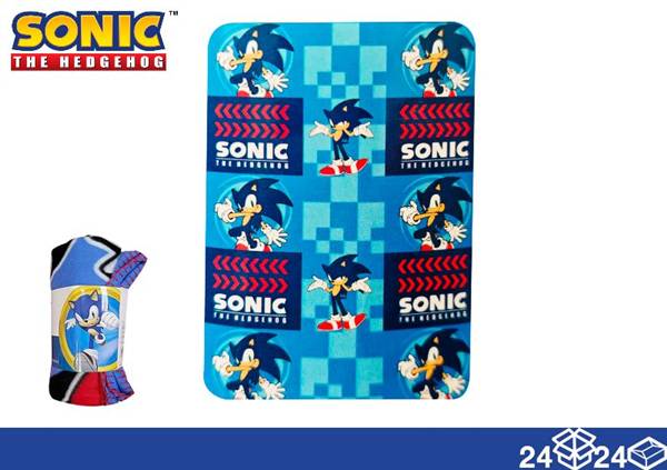 DISNEY COPERTA PILE 100X140 SONIC 