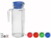 GERI CARAFFA 1LT CON TAPPO COLORATO 