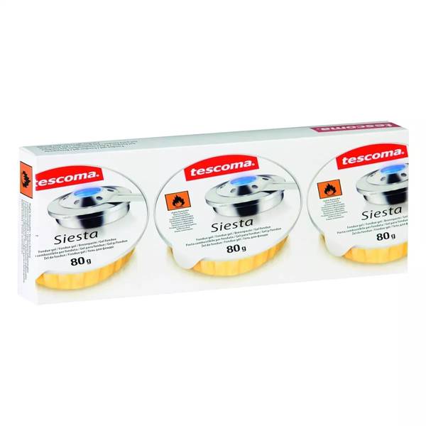 TESCOMA PASTA COMBUSTIBILE FONDUTA 3PZ 