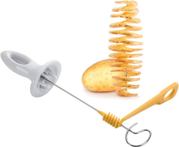 TESCOMA TAGLIA PATATE SPIRALE 4 SPIEDINI 