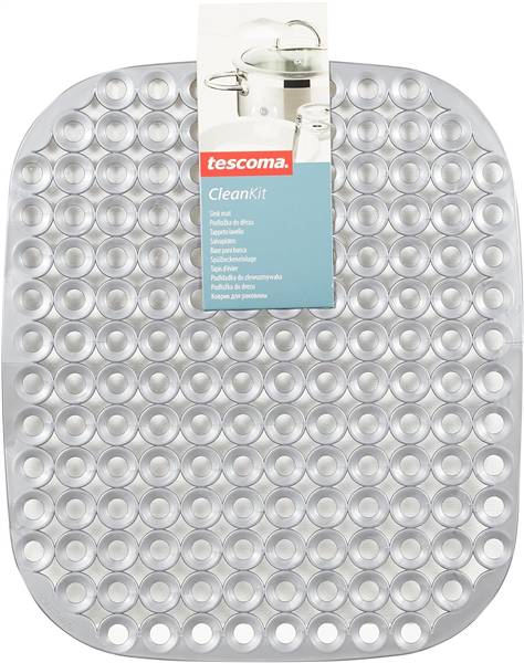 TESCOMA TAPPETO LAVELLO 32X28 GRIGIO 