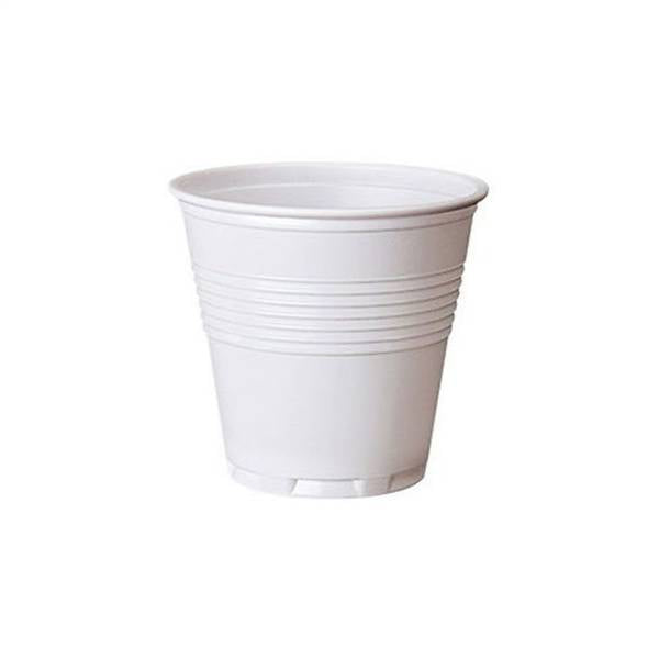 BICCHIERE 80CC BIANCO 100PZ 