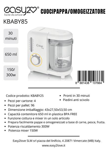 SLM CUOCIPAPPA KBABY85 