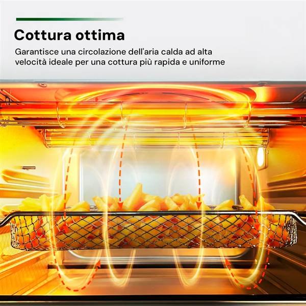 KUMTEL FORNO ELETTRICO 70LT 2500W 