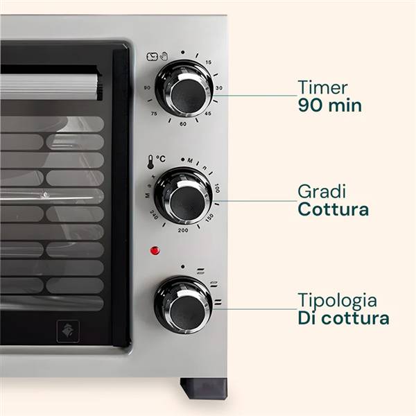 KUMTEL FORNO ELETTRICO 32LT 1420W 