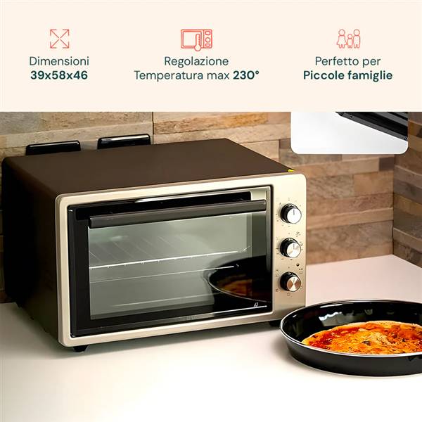 KUMTEL FORNO ELETTRICO 32LT 1420W 