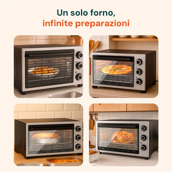 KUMTEL FORNO ELETTRICO 32LT 1420W 