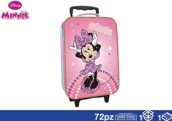 EOL TROLLEY TESSUTO 46X31X14 MINNIE 