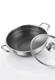 CHEFFINGER WOK 2M INOX MARBLE CM.40 IND 