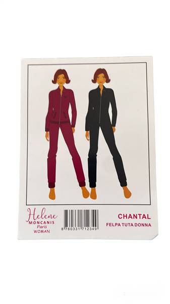 TR FELPA TUTA DONNA CHANTAL 