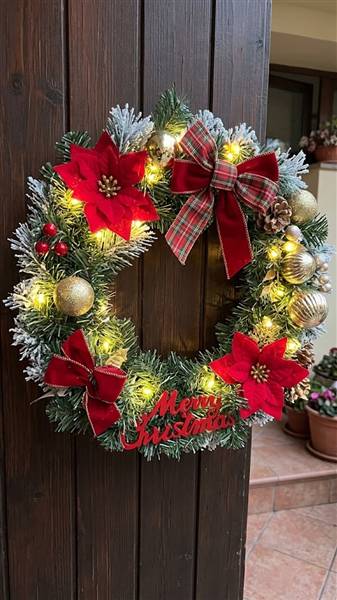 TR GHIRLANDA CON LED NATALE 