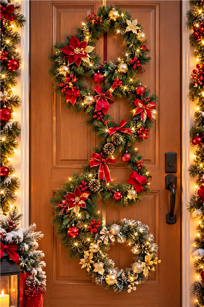 TR GHIRLANDA CON LED NATALE 