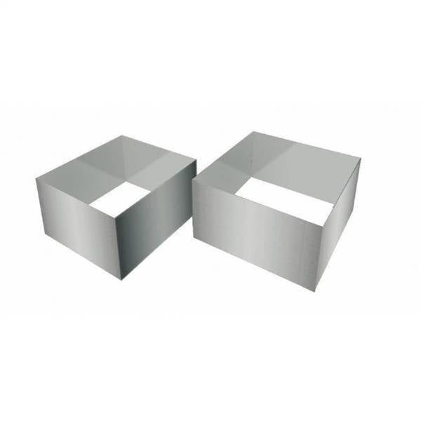 PEDRINI COPPAPASTA QUADRATI 8X8 + 9X9 CM 