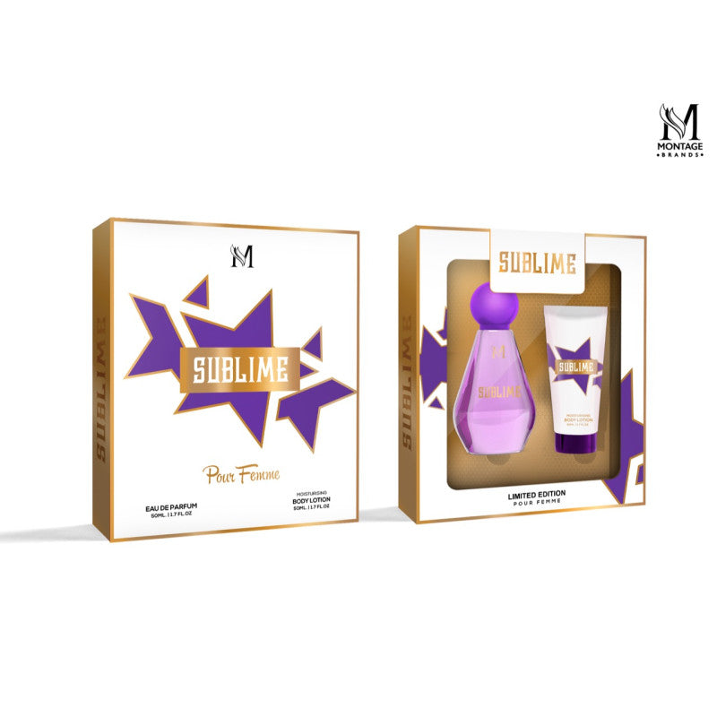 GIOMA GIFT SET MONTAGE 2PZ SUBLIME POUR FEMME