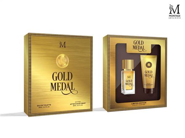 GIOMA GIFT SET MONTAGE 2PZ GOLD MEDAL FOR MEN