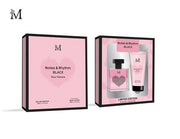 GIOMA GIFT SET MONTAGE 2PZ NOTES&RHYTHM BLACK