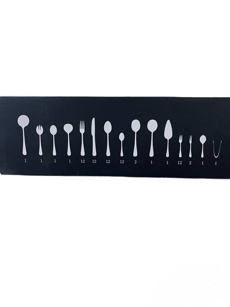 BAVARIA SET POSATE 72PZ ACCIAIO BC2168 