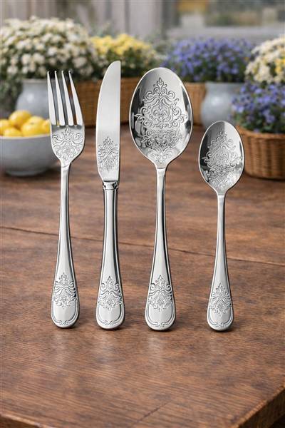 BAVARIA SET POSATE 24PZ ACCIAIO ART.3358 ROYAL