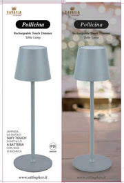 BAVARIA LAMPADA LED SILVER POLLICINA 