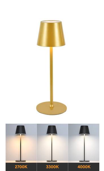 BAVARIA LAMPADA LED ORO POLLICINA GOLD