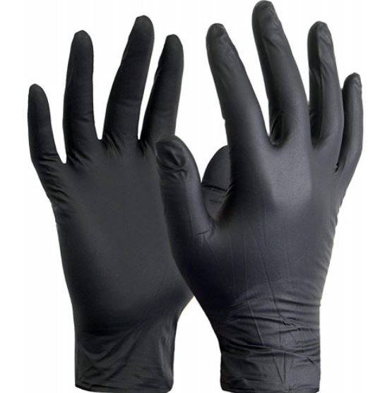 AQUILA GUANTI IN NITRILE NERO TG.L 