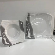SV. TAVOLA 18PZ. ZEPHY GREY 